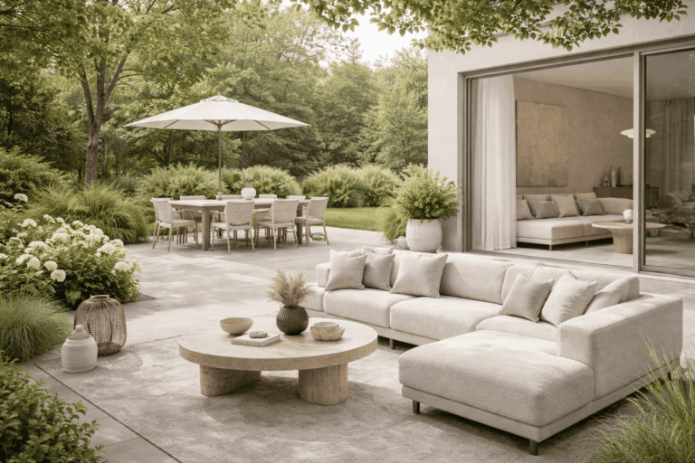 Zitgedeelte in de tuin-3