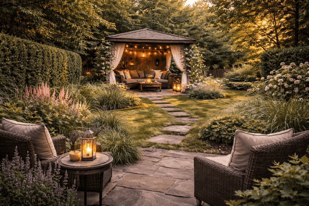 Beste plek voor een prieel