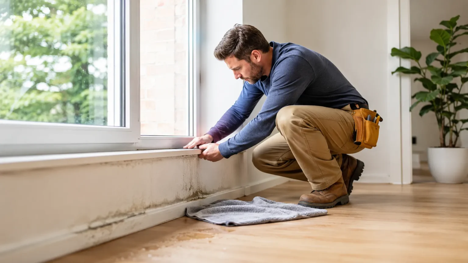 Lekkage in huis: eerste stappen