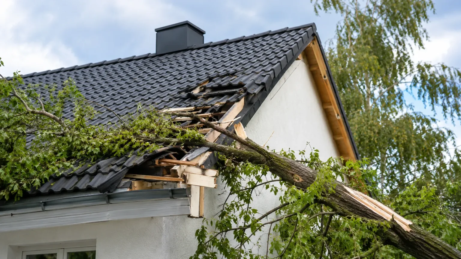 Stormschade herstellen en voorkomen aan je woning